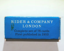 Load image into Gallery viewer, Rider Waite Tarot. Rider & Company, London. 1970.
