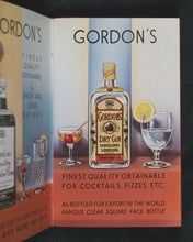 Load image into Gallery viewer, Recipes for Cocktails and other mixed Drinks. Tanqueray, Gordon & Co. Ltd. London. Circa 1950.