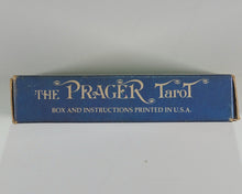 Load image into Gallery viewer, Prager Tarot. Stuart R. Kaplan. A.G. Müller & Cie. Switzerland. U.S. Games Systems, Inc. 38 East 32nd Street, New York City 10016. 1980