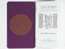 Load image into Gallery viewer, Legend, the Arthurian Tarot. Anna-Marie Ferguson. Llewellyn Publications, St. Paul, MN. 55164-0383. 1997. ISBN 1567182658