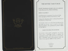 Load image into Gallery viewer, Mythic Tarot Deck. Juliet Sharman-Burke and Liz Greene. Artist, Tricia Newell. Rider. Eddison Sadd editions. 1989. ISBN 0712630023.