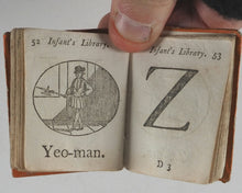 Load image into Gallery viewer, Marshall, John. Infant's Library Book 1 (a). (Alphabet). Marshall, John. No. 4 Aldermary Churchyard in Watling Street. London. Circa 1800