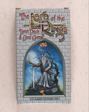 Load image into Gallery viewer, Lord of the Rings Tarot Deck & Card Game. Tarot by Terry Donaldson, artwork by Peter Pracownik, and rules by Mike Fitzgerald. U.S. Games Systems. U.S.A. 1997. ISBN 9780722535233
