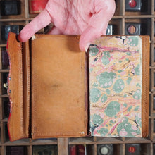 Load image into Gallery viewer, Georgian Almanack 1790-PROVENANCE NATHANIEL JARMAN- IN CONTEMPORARY RED LEATHER CASED POCKETBOOK.