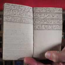 Load image into Gallery viewer, Georgian Almanack 1790-PROVENANCE NATHANIEL JARMAN- IN CONTEMPORARY RED LEATHER CASED POCKETBOOK.