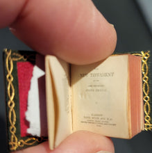 Load image into Gallery viewer, New Testament. c1896 Bound in green leather with gilt edges,