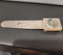 Load image into Gallery viewer, English Dictionary c1900. Silver bookmark.