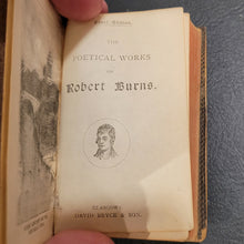 Load image into Gallery viewer, Burns, Robert. Burn's Poetical Works. Published by David Bryce & Co.