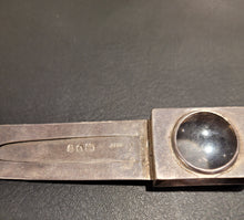 Load image into Gallery viewer, English Dictionary c1900. Silver bookmark.