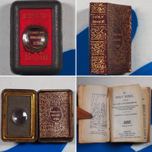Load image into Gallery viewer, Holy Bible Containing The Old And New Testaments: Translated Out Of The Original Tongues, 1901. >>MINIATURE BOOK<<