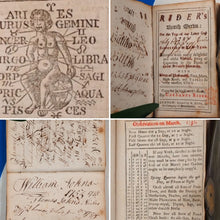 Load image into Gallery viewer, Rider's British Merlin : for the year of our Lord God 1752. Compiled for his Country's Benefit, by Cardanus Rider. Publication Date: 1752 Condition: Good