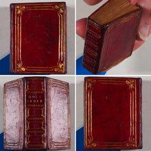 Load image into Gallery viewer, Thumb Bible. Verbum Sempiternum.>>RARE MINIATURE EDITION<< Publication Date: 1818 Condition: Very Good. >>MINIATURE BOOK<<