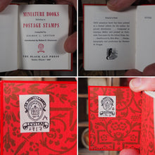 Load image into Gallery viewer, Levitan, Kalman L. Miniature books relating to postage stamps. Levitan, Kalman. >>ASSOCIATION COPY<< Publication Date: 1983 CONDITION: NEAR FINE