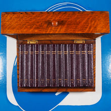 Load image into Gallery viewer, Shakespeare, William. HANDY-VOLUME SHAKESPEARE. In superb, original oak box. Published by Bradbury, Agnew, & Co., London, 1873. Condition: Fine. Hardcover