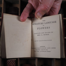 Load image into Gallery viewer, Miniature language of flowers. Burke, Anna Christian. Publication Date: 1864 CONDITION: VERY GOOD