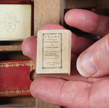 Load image into Gallery viewer, Burns, Robert. Poems chiefly in Scottish dialect. Kilmarnock, Printed by John Wilson, 1796.  >>RARE MINIATURE CLASSIC<< Publication Date: 1899 CONDITION: VERY GOOD