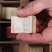 Load image into Gallery viewer, Burns, Robert. Poems chiefly in Scottish dialect. Kilmarnock, Printed by John Wilson, 1796.  >>RARE MINIATURE CLASSIC<< Publication Date: 1899 CONDITION: VERY GOOD
