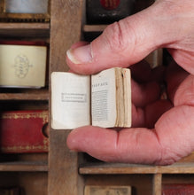 Load image into Gallery viewer, Burns, Robert. Poems chiefly in Scottish dialect. Kilmarnock, Printed by John Wilson, 1796.  >>RARE MINIATURE CLASSIC<< Publication Date: 1899 CONDITION: VERY GOOD