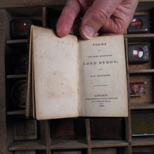 Load image into Gallery viewer, Byron, Lord George. Poems by the Right Honourable Lord Byron with his memoirs. >>MINIATURE POETS & CLASSICS EDITION<< Publication Date: 1825 CONDITION: VERY GOOD