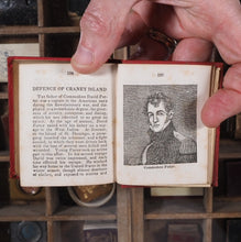 Load image into Gallery viewer, Naval Heroes of America. >>MARITIME MINIATURE BOOK<< Publication Date: 1851 CONDITION: VERY GOOD