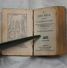 Load image into Gallery viewer, Holy Bible Containing The Old And New Testaments: Translated Out Of The Original Tongues, 1901. >>MINIATURE BOOK<<