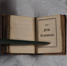 Load image into Gallery viewer, Thumb Bible. Verbum Sempiternum.>>RARE MINIATURE EDITION<< Publication Date: 1818 Condition: Very Good. >>MINIATURE BOOK<<