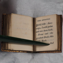 Load image into Gallery viewer, Thumb Bible. Verbum Sempiternum.>>RARE MINIATURE EDITION<< Publication Date: 1818 Condition: Very Good. >>MINIATURE BOOK<<