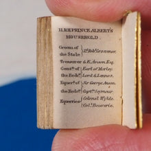 Load image into Gallery viewer, English Bijou Almanac for 1841. A. Schloss. Publication Date: 1840 Condition: Very Good. >>MINIATURE BOOK<<