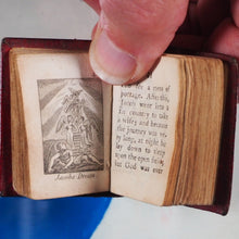 Load image into Gallery viewer, Bible in Miniature or a Concise History of both Testaments. John Harris. London. Circa 1806. >>HUGELY INFLUENTIAL RARE THUMB BIBLE<<