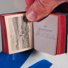 Load image into Gallery viewer, Thumb Confession Book. Publication Date: 1885 Condition: Very Good. >>MINIATURE BOOK<<