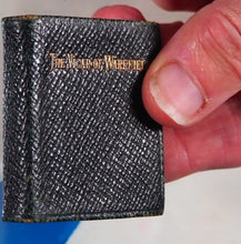 Load image into Gallery viewer, Goldsmith, Oliver. Vicar of Wakefield >>MINIATURE BOOK<< Publication Date: 1900 Condition: Very Good. Binding Variant C. blue. >>MINIATURE BOOK<<