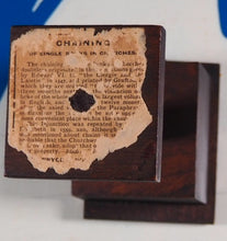 Load image into Gallery viewer, Holy Bible Containing the Old and New Testaments. Chained Bible and Lectern.>>MINIATURE BOOK<< Publication Date: 1901 Condition: Good