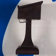 Load image into Gallery viewer, Holy Bible Containing the Old and New Testaments. Chained Bible and Lectern.>>MINIATURE BOOK<< Publication Date: 1901 Condition: Good