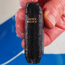 Load image into Gallery viewer, Holy Bible containing the Old and New Testaments.>>MINIATURE BOOK<< [MINIATURE COMPLETE HOLY BIBLE with SHAKESPEARE FAMILY RECORDS. Publication Date: 1919 Condition: Very Good.