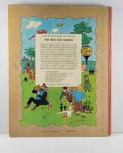 Load image into Gallery viewer, The Red Sea Sharks.  Hergé. Methuen &amp; Co. Ltd. London. 1960. &gt;&gt;FIRST ENGLISH EDITION&lt;&lt;
