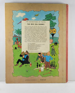 The Red Sea Sharks.  Hergé. Methuen & Co. Ltd. London. 1960. >>FIRST ENGLISH EDITION<<