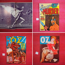 Load image into Gallery viewer, Set of OZ MAGAZINE FROM THE APOGEE OF THE SIXTIES. Neville, Richard, Felix Dennis and Jim Anderson (Editors). Numbers 1-48 (all published).
