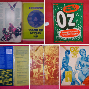 Set of OZ MAGAZINE FROM THE APOGEE OF THE SIXTIES. Neville, Richard, Felix Dennis and Jim Anderson (Editors). Numbers 1-48 (all published).