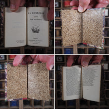 Load image into Gallery viewer, La Henriade. Poeme par Voltaire. &gt;&gt;MINIATURE LITERARY CLASSIC&lt;&lt; Voltaire Publication Date: 1824 CONDITION: VERY GOOD
