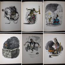 Load image into Gallery viewer, Ride a Cock-Horse and Other Nursery Rhymes. With illustrations by Mervyn Peake. MERVYN PEAKE  Published by Chatto &amp; Windus, London, 1940
