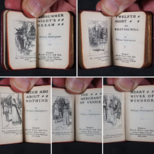 Load image into Gallery viewer, Shakespeare, William. Ellen Terry: A Midsummer Night&#39;s Dream, Much Ado About Nothing, Merchant Of Venice, Twelfth Night, The Merry Wives of Windsor. Bryce, David &amp; Son Glasgow. 1905 Five matching volumes.
