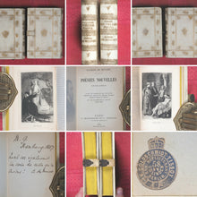 Load image into Gallery viewer, Musset, Alfred de. Premières Poésies 1829-1835 [with] Poésies Nouvelles 1836-1852. Charpentier et Co. 13 and 11 Rue de Grenelle. Paris. 1884 and  1886.
