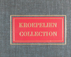 Bibliotheca Polynesiana. A catalogue of some of the books in the Polynesian collection formed by the late Bjarne Kroepelien and now in the Oslo University Library. RIETZ, ROLF DU [ED.]. Oslo, Privately Published by the heirs of Bjarne Kroepelien . 1969.