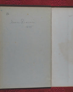 Lives of the Engineers. SMILES, Samuel. A new and revised edition. London: John Murray. 1874. >>OWNED AND SIGNED BY CHARLES DARWIN'S SON AND DESCENDANTS<<