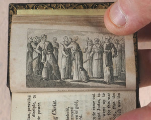 Juvenile Bible, or, History of the Old and New Testaments: in miniature: being a concise relation of events contained in the Holy Scriptures. Bysh, John. 52, Paternoster Row. London. [Circa 1819].