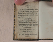 Load image into Gallery viewer, Juvenile Bible, or, History of the Old and New Testaments: in miniature: being a concise relation of events contained in the Holy Scriptures. Bysh, John. 52, Paternoster Row. London. [Circa 1819].
