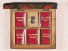 Load image into Gallery viewer, Mite Series in Tartan. Bryce, David &amp; Son. Glasgow. Circa 1900. Five volumes in fitted wooden box.
