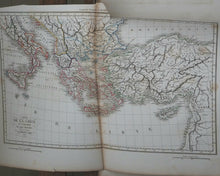 Load image into Gallery viewer, MAP VOLUME ONLY of: Voyage du Jeune Anacharsis en Grèce, vers le milieu du quatrième siècle avant l&#39;ère vulgaire. Par J. J. Barthelemy. Chez Janet et Cotelle, Librairies, Paris. 1826. &gt;&gt;FINE ENGRAVED LARGE PLATES AND MAPS&lt;&lt;&lt;&lt;
