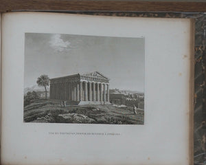 MAP VOLUME ONLY of: Voyage du Jeune Anacharsis en Grèce, vers le milieu du quatrième siècle avant l'ère vulgaire. Par J. J. Barthelemy. Chez Janet et Cotelle, Librairies, Paris. 1826. >>FINE ENGRAVED LARGE PLATES AND MAPS<<<<