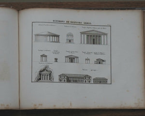 MAP VOLUME ONLY of: Voyage du Jeune Anacharsis en Grèce, vers le milieu du quatrième siècle avant l'ère vulgaire. Par J. J. Barthelemy. Chez Janet et Cotelle, Librairies, Paris. 1826. >>FINE ENGRAVED LARGE PLATES AND MAPS<<<<